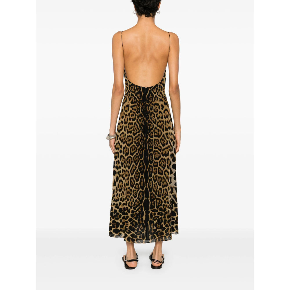 Saint Laurent Brown Dresses - Evening Dresses Women - 3