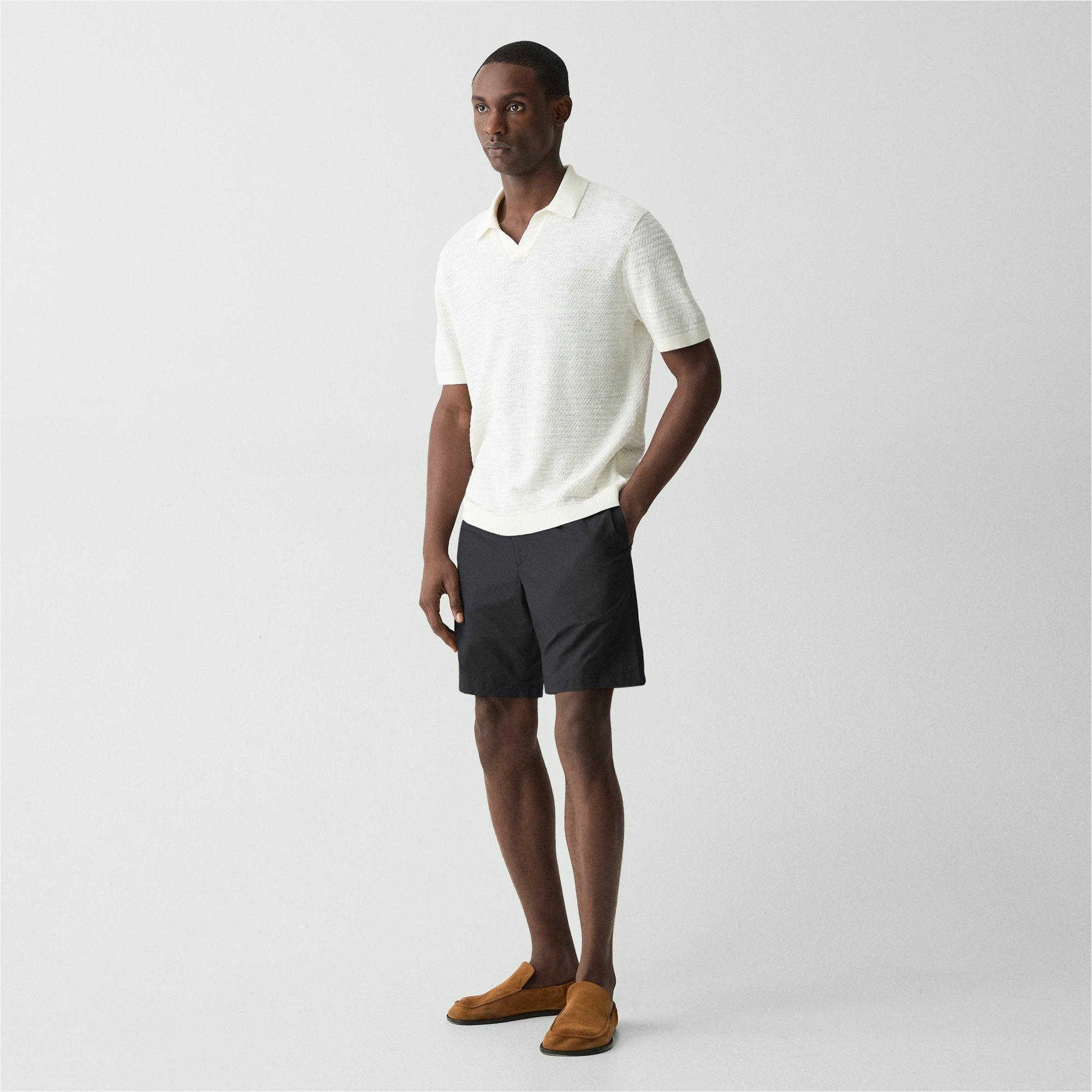 Drawstring Short in Cotton-Blend - 3