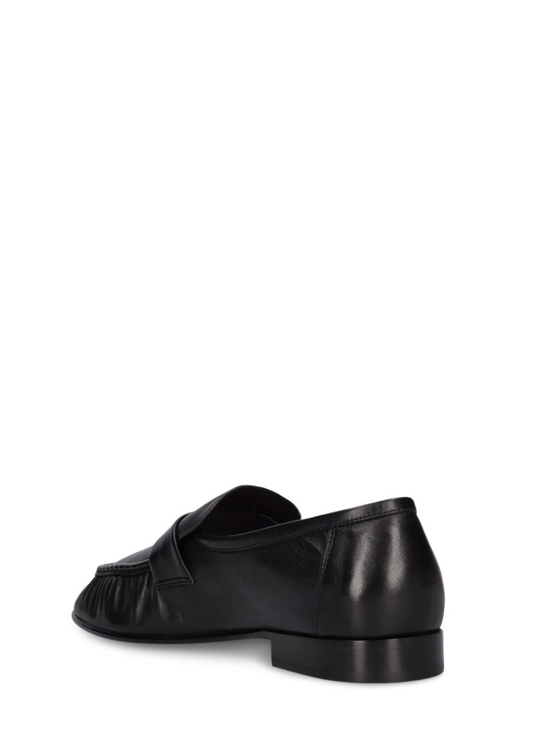 Soft leather loafers - 4