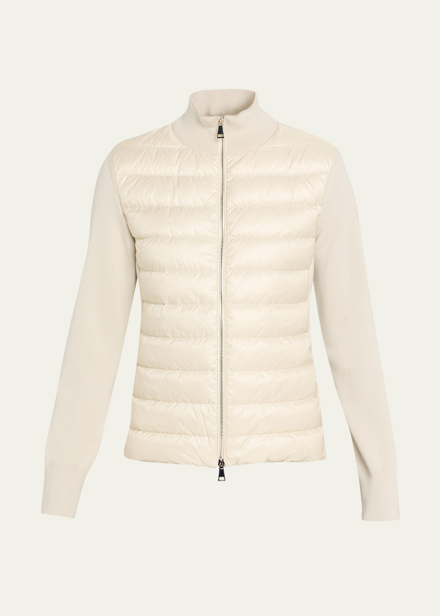 Combo Down Short Cardigan - 1