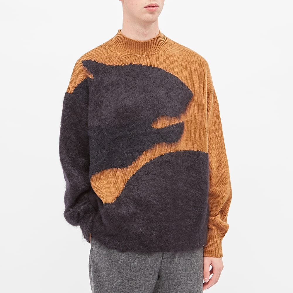 Kenzo Tiger Drawing Intarsia Knit - 3