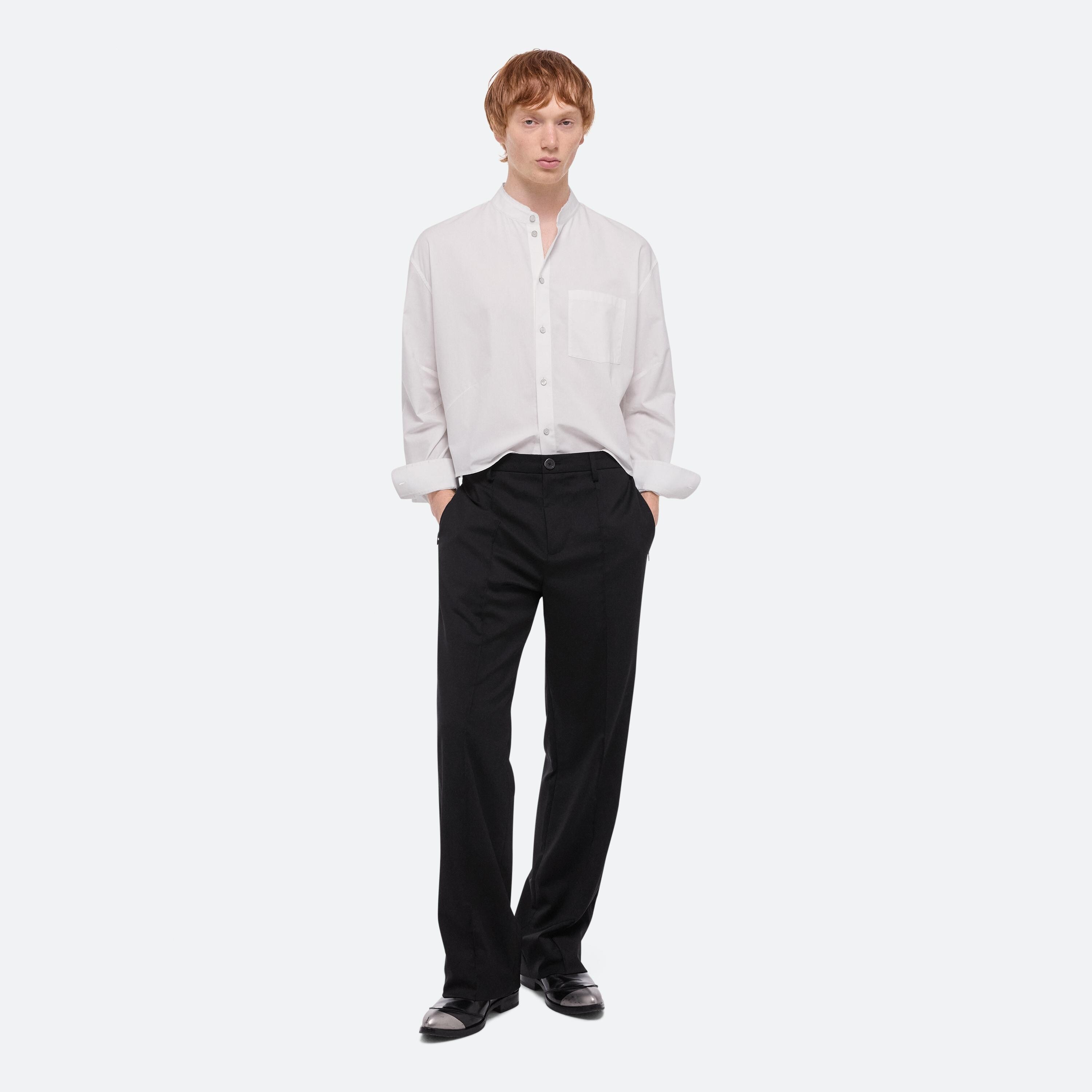 RELAXED WOOL TROUSERS - 2