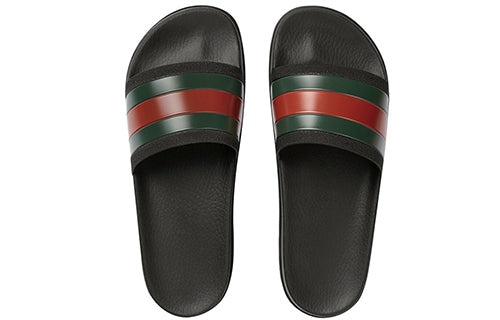 Gucci Web Slide 'Black' 429469-GIB10-1098 - 3