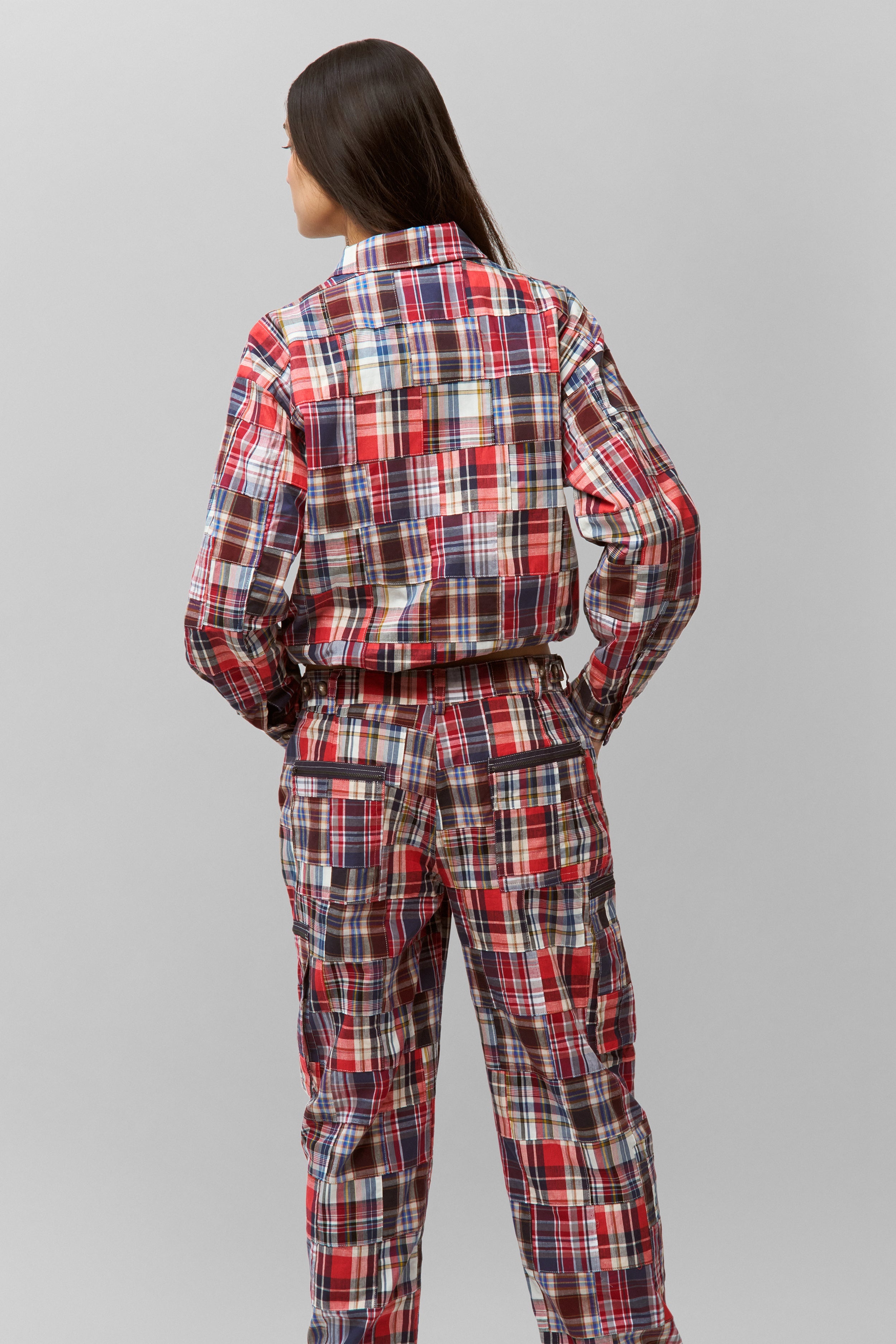 ADRIAN PATCHWORK BOMBER - 6