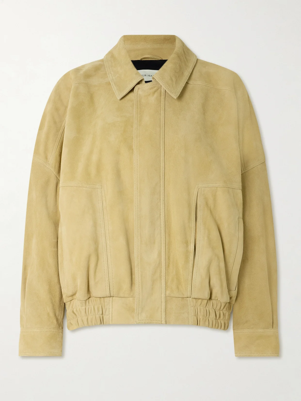 Dalma Suede Bomber Jacket - 1