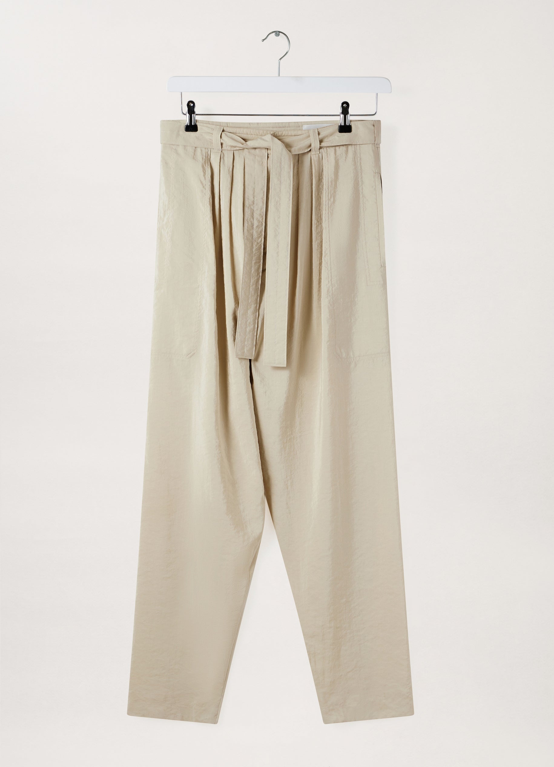 SOFT PLEATED PANTS - 1