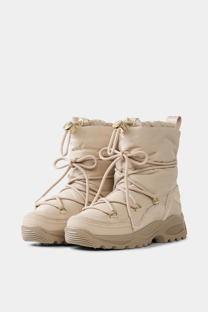 Snow boots Alta Badia with spikes in Beige 8