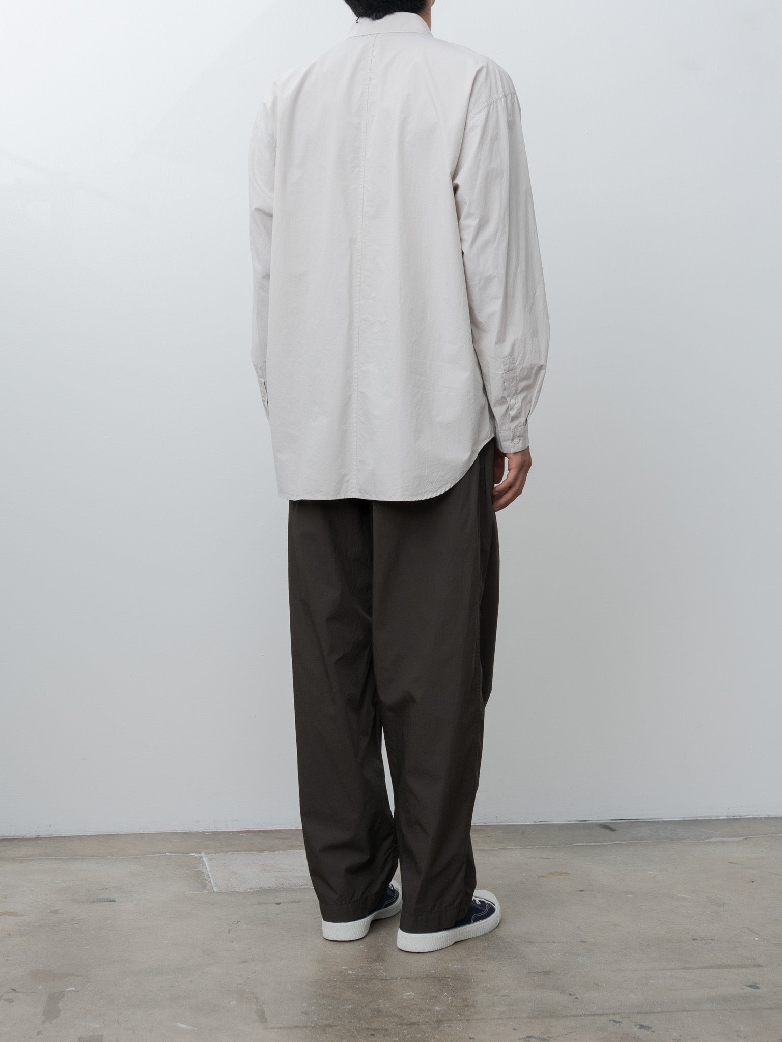 Suvin Broad Washed Shirt - Gray - 6