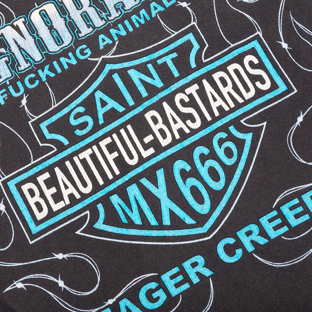 BEAUTIFUL BASTARDS L/S TEE - BLACK - 5