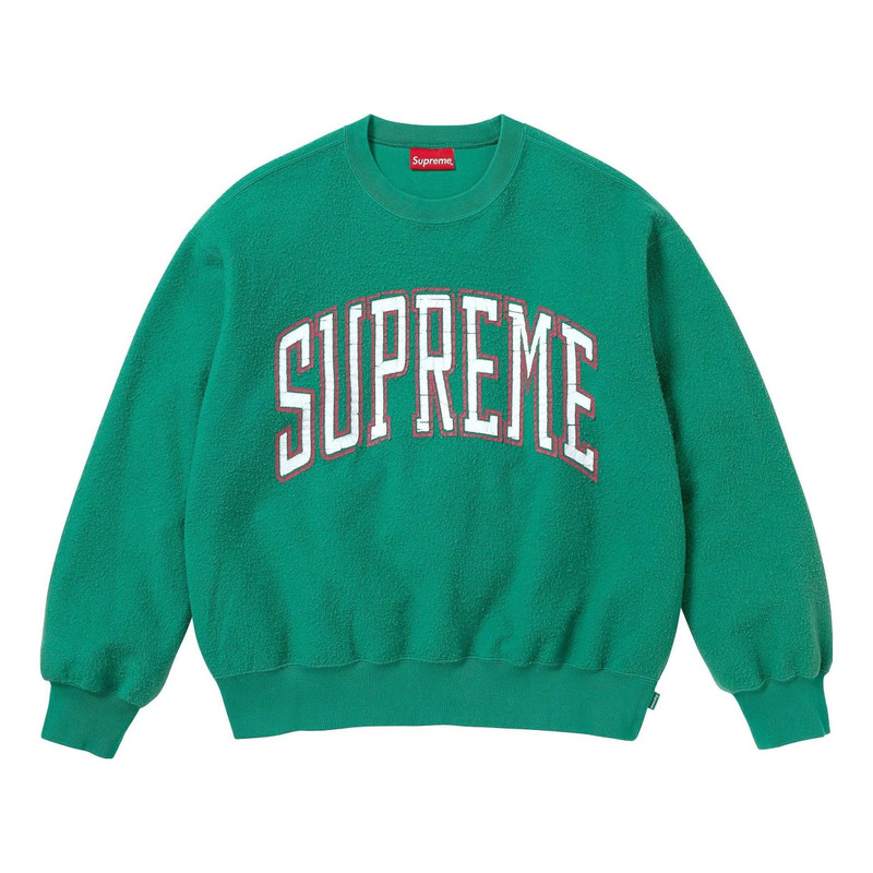Supreme Inside Out Crewneck 'Green White' SUP-FW23-011 - 1