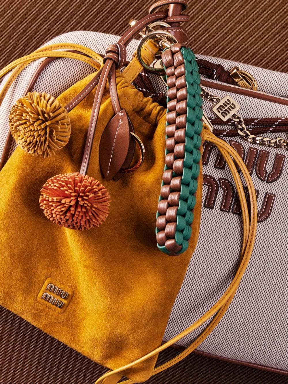leather keychain - 3