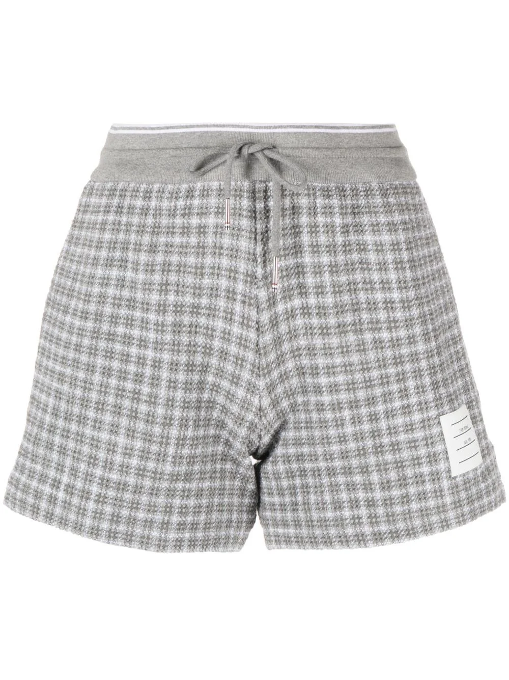 Thom Browne Women Tweed Cotton Shorts - 1