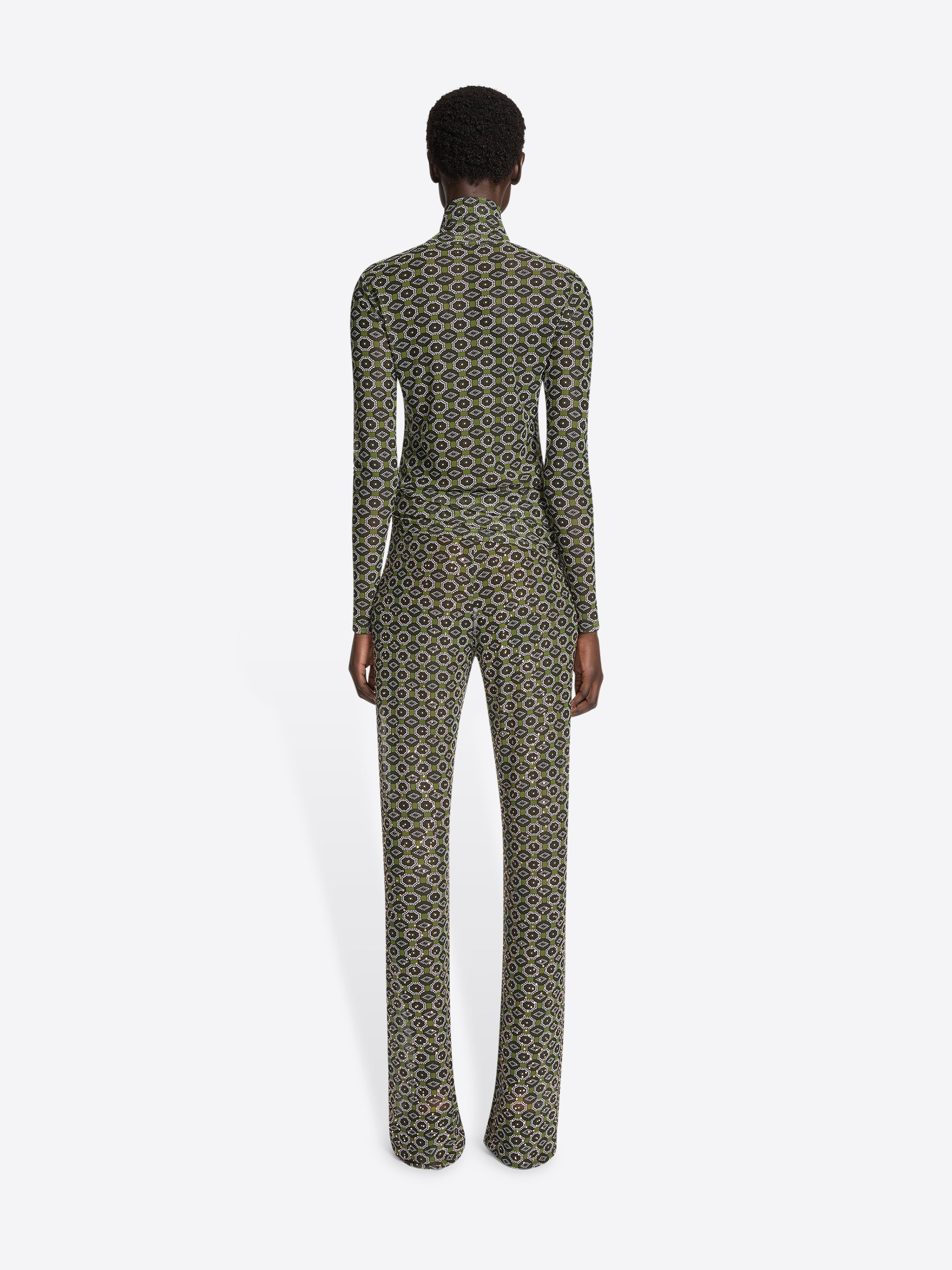 EMBELLISHED TURTLENECK TEE - 4
