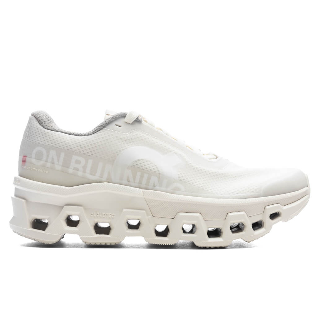 ON X INVINCIBLE WOMEN'S CLOUDMONSTER 2 - IVORY/WHITE - 1