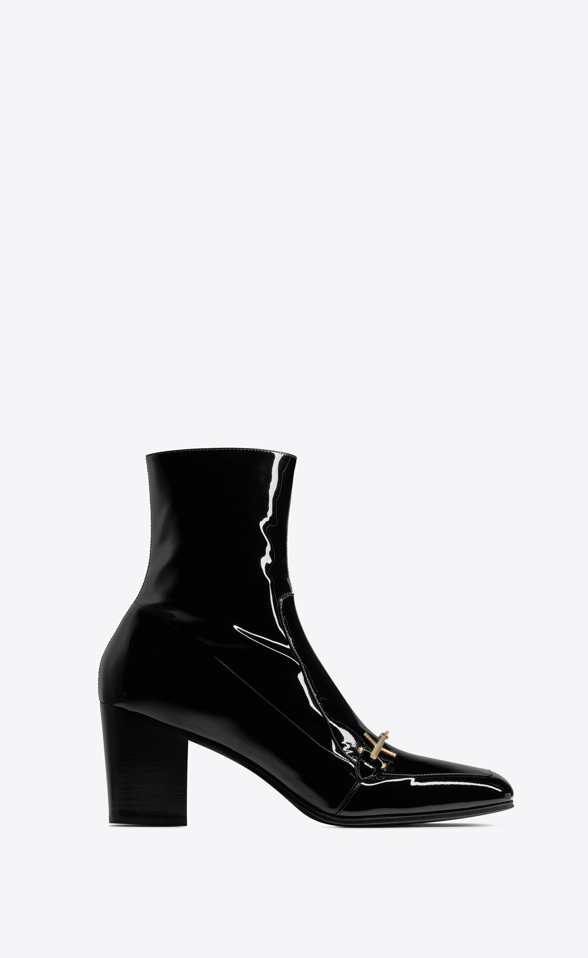 beau boots in patent leather - 1