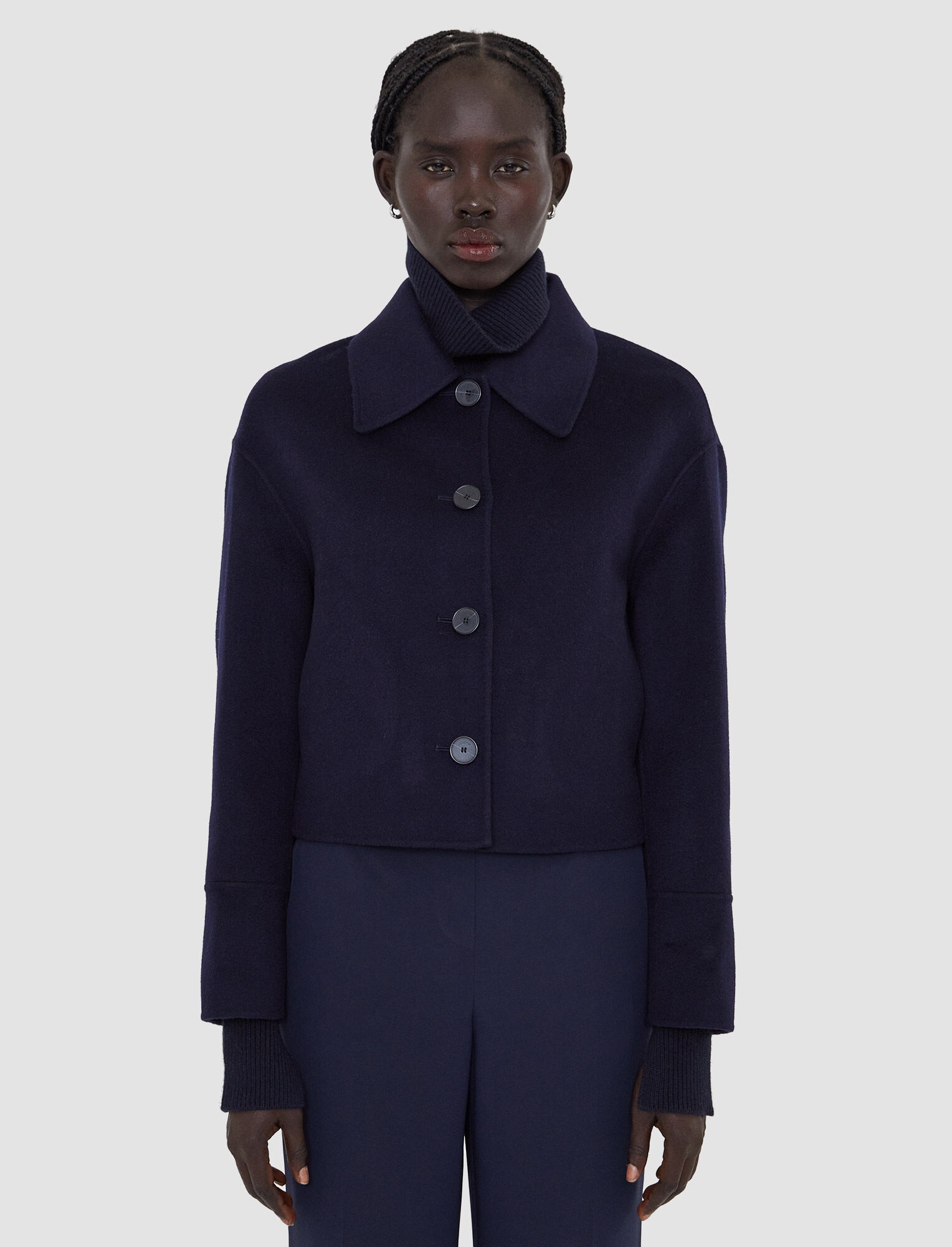 Double Face Cashmere Gerrard Coat - 3