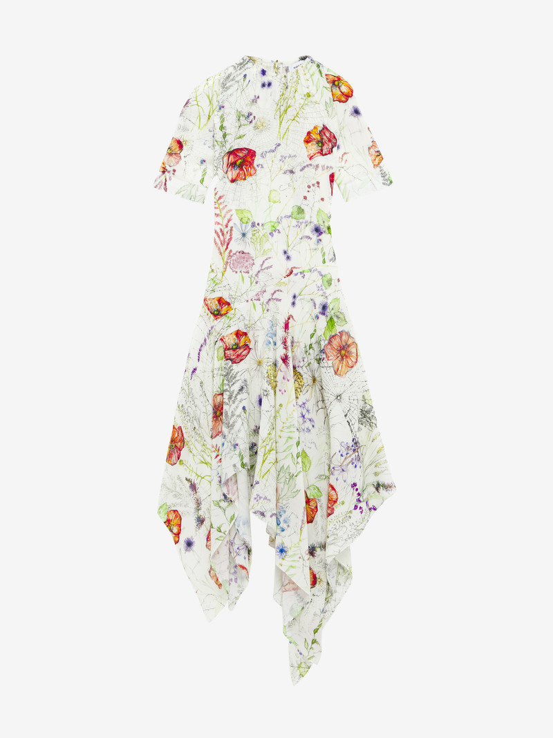 Meadow Floral Asymmetric Dress 1