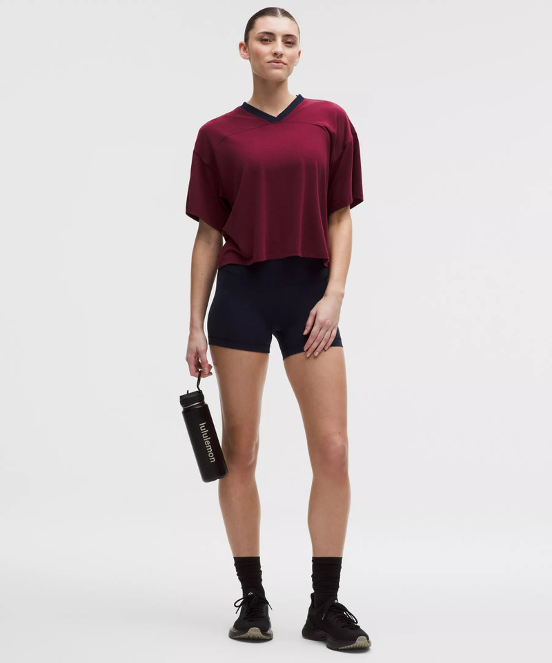 lululemon Jersey Training V-Neck T-Shirt outlook