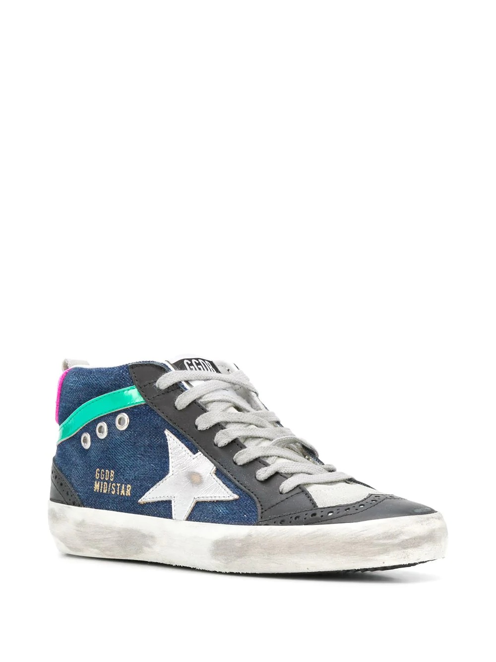 Mid-Star lace-up sneakers - 2