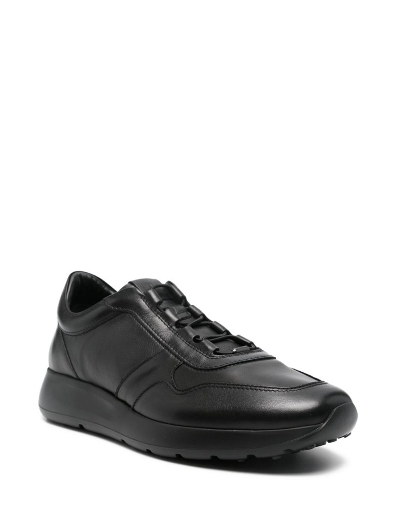 Tod's leather lace-up sneakers outlook