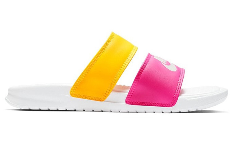 Nike (WMNS) Nike Benassi Duo Ultra Slide 'Metallic Summit White' 819717-102 outlook