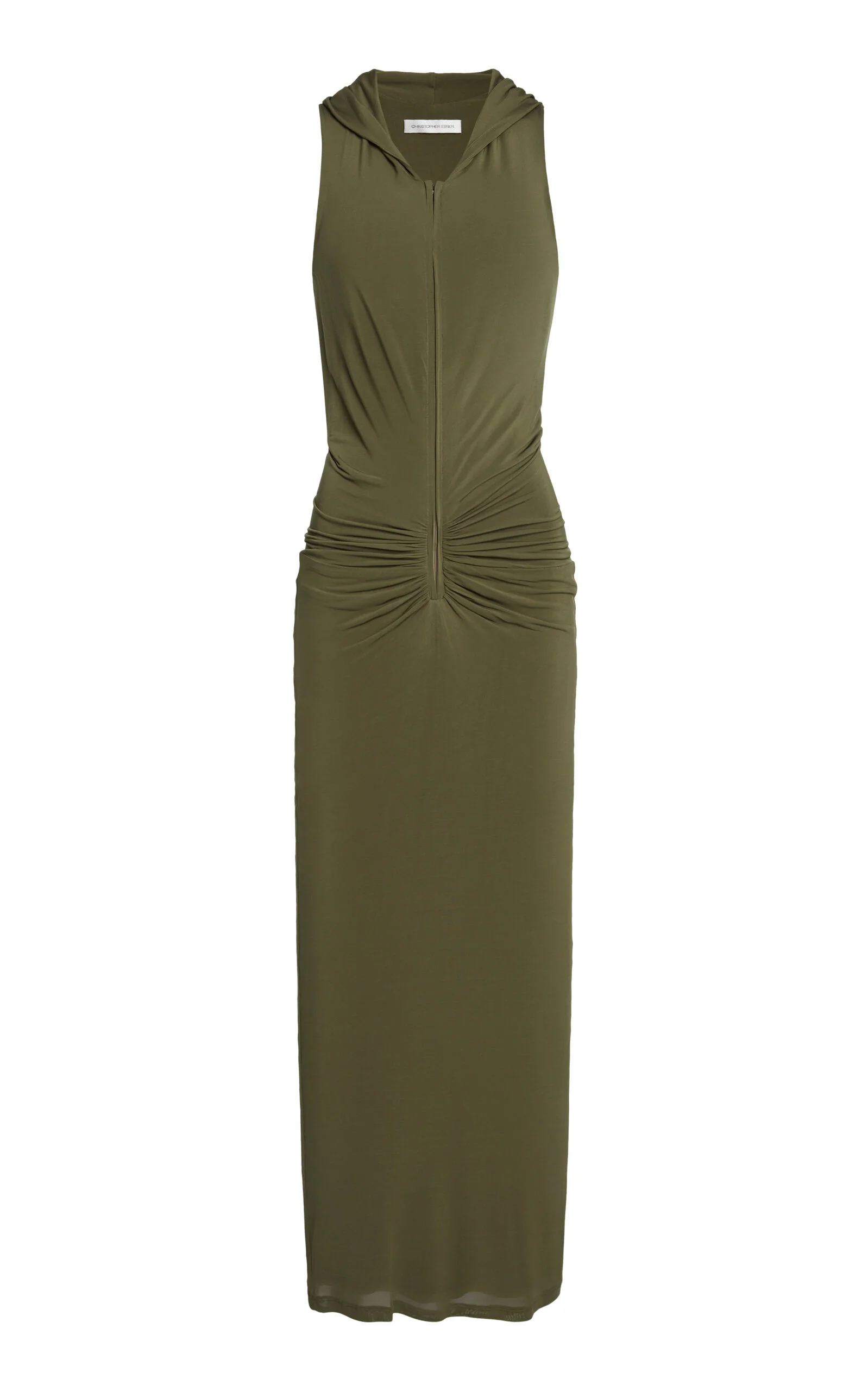 Dannie Hooded Maxi Dress dark grey - 1