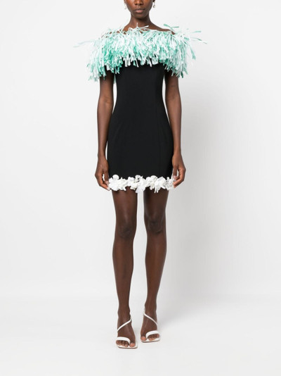 PUCCI fringe-trim mini dress outlook