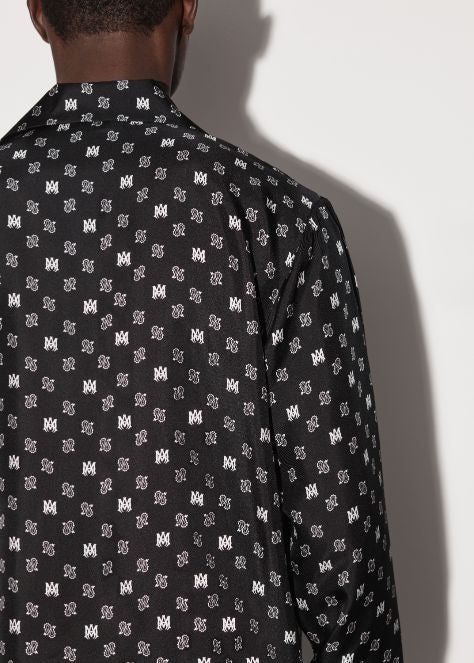 MA REPEAT LOGO LS CAMP SHIRT - 7