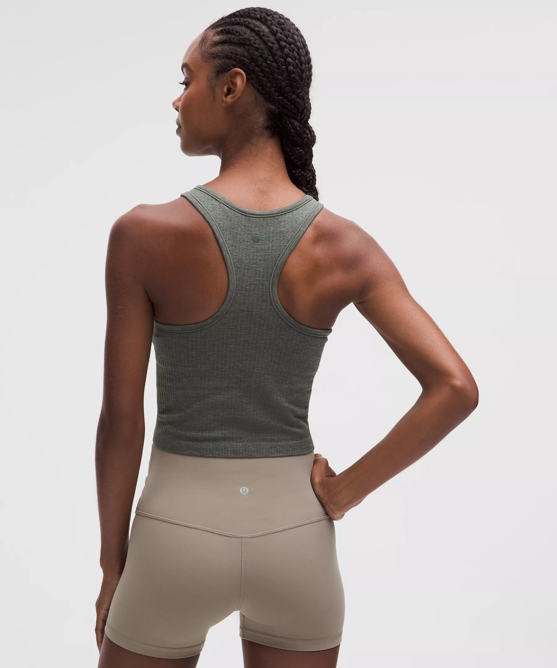 Ebb to Street Cropped Racerback Tank Top *Light Support, B/C Cup - 2