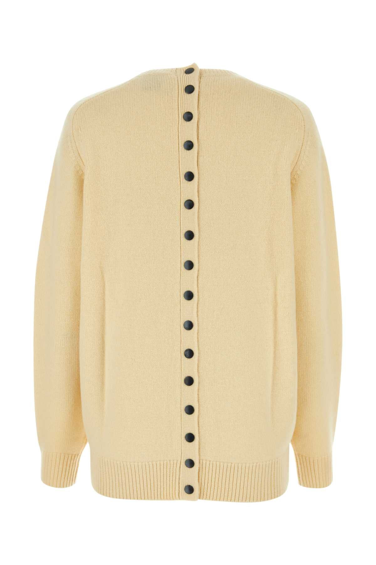 Isabel Marant Women Yellow Wool Blend Lison Oversize Sweater - 2