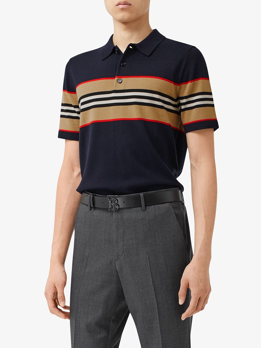 Icon Stripe polo shirt - 3