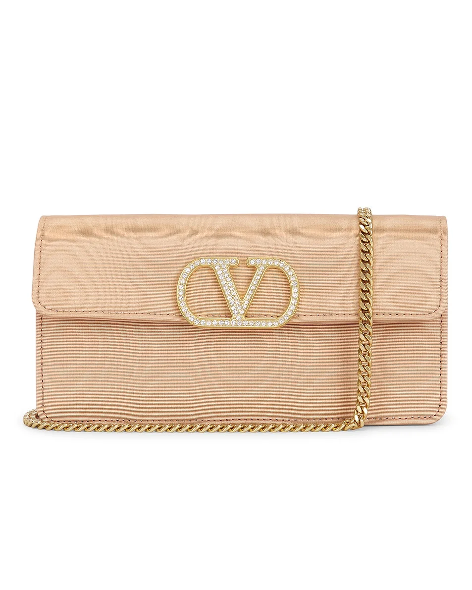 Vlogo Signature Wallet With Strap - 1