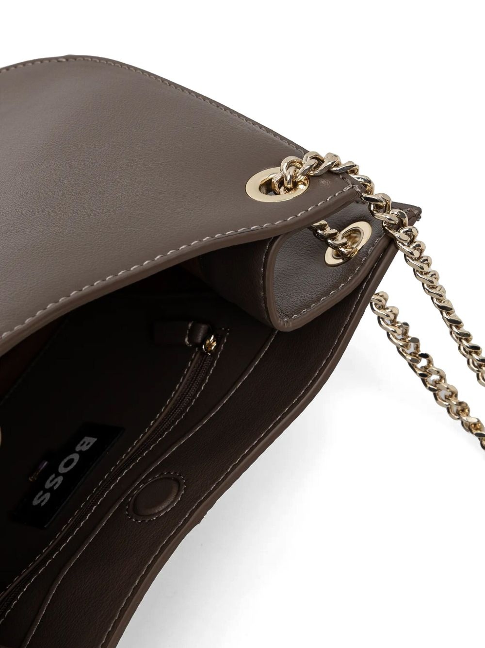 logo-plaque shoulder bag - 3