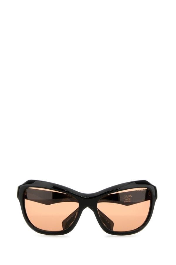 Prada Woman Black Acetate Sunglasses - 2