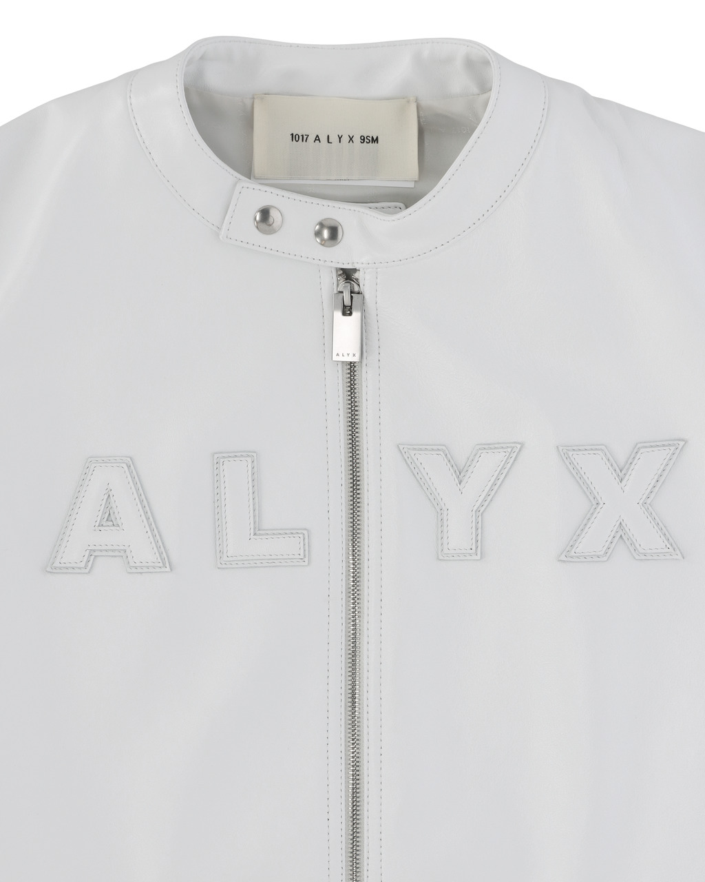 LEATHER LOGO RACER VEST - 6