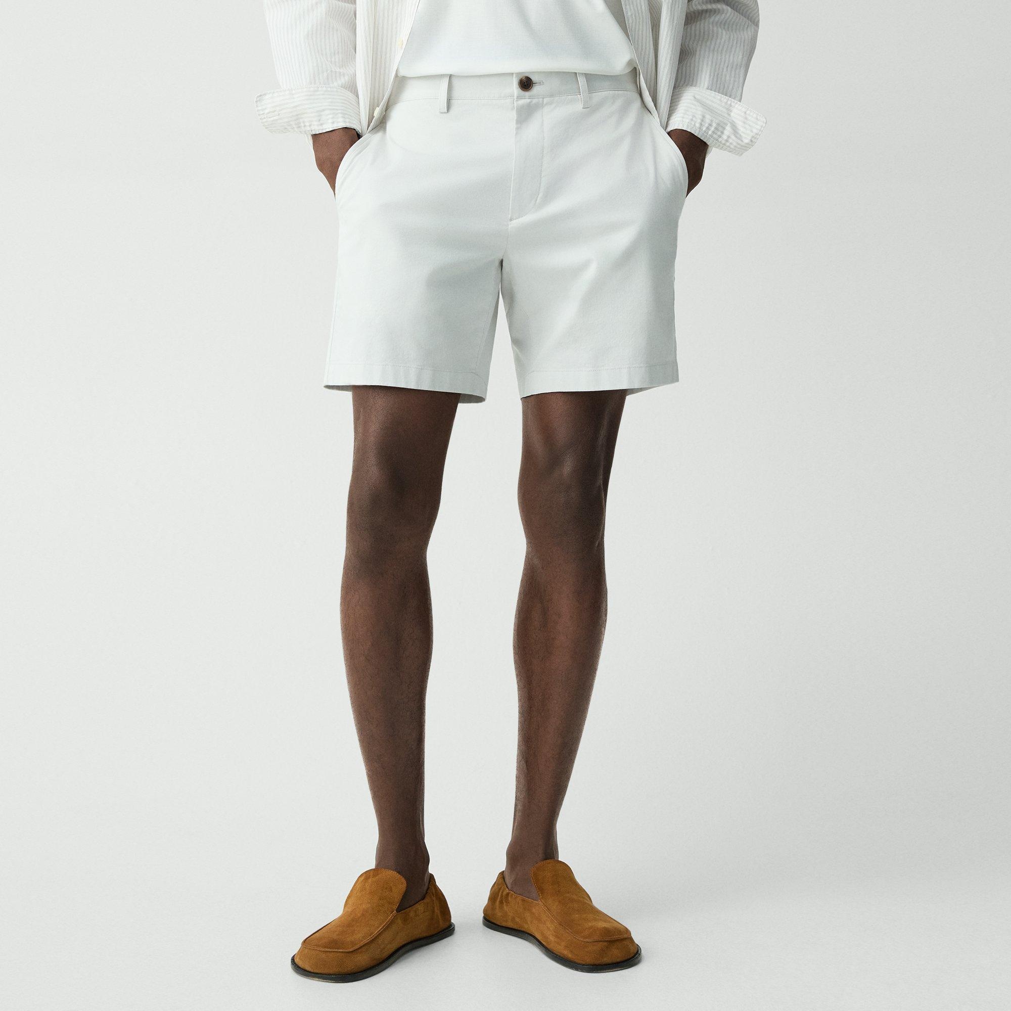Zaine Short in Stretch Cotton - 5