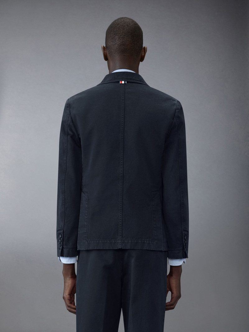Thom Browne Cotton Twill Cutaway Jacket outlook