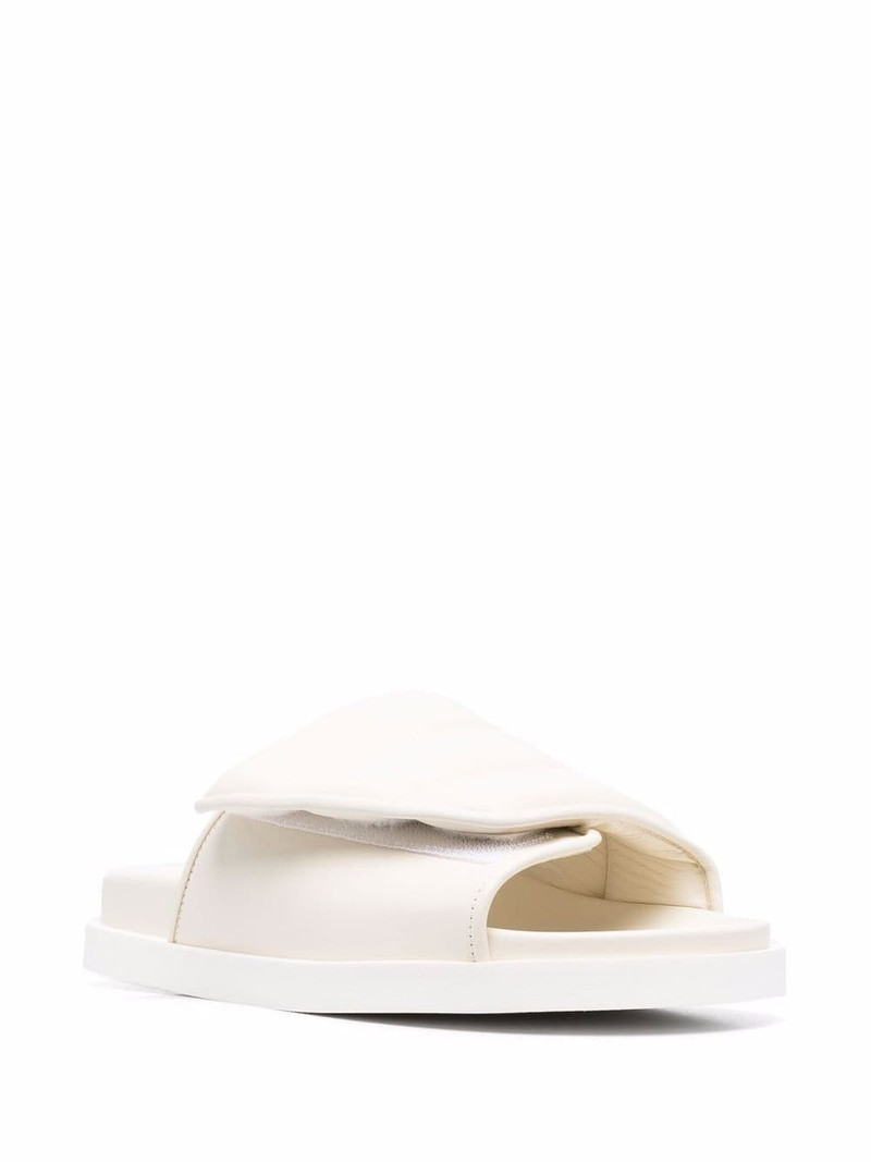 GIABORGHINI padded slip-on sandals outlook