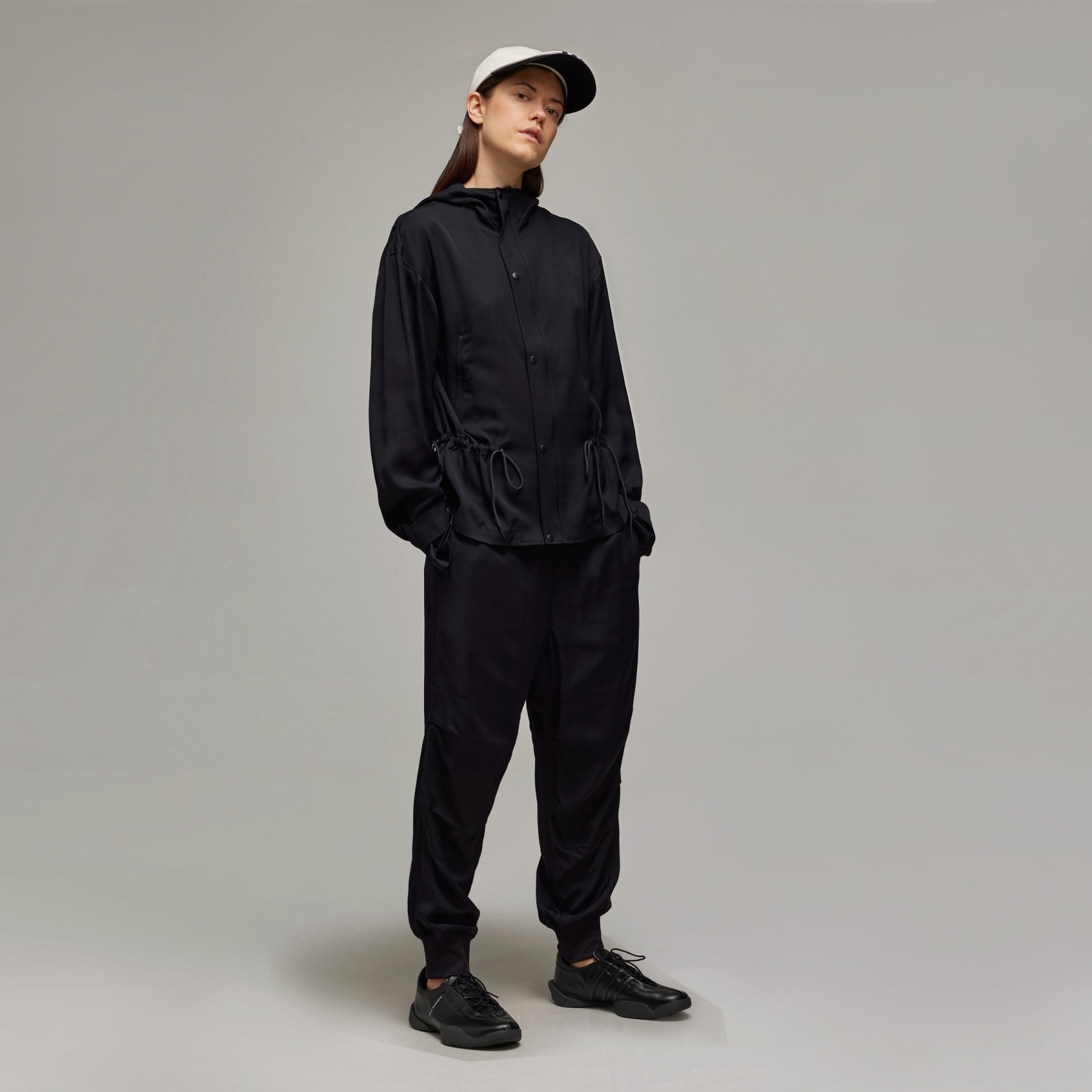 Y-3 Rayon Twill Hooded Top - 5