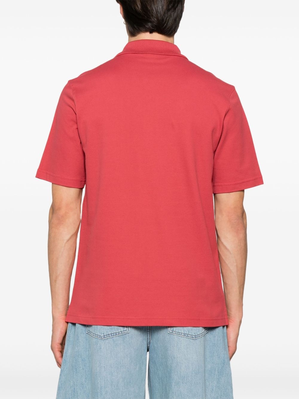 cotton polo shirt - 3