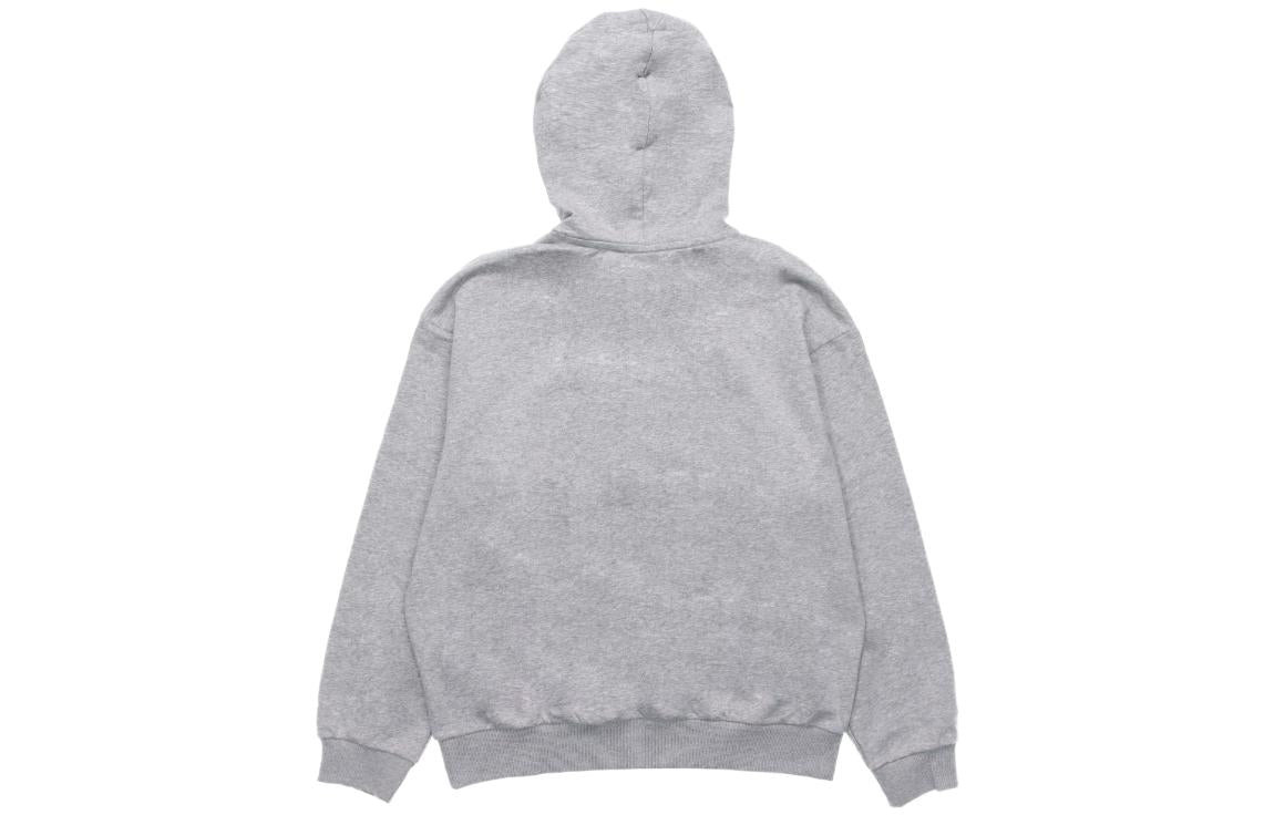 New Balance Logo Print Hoodie 'Grey Blue' 5CC44353-MGR - 2