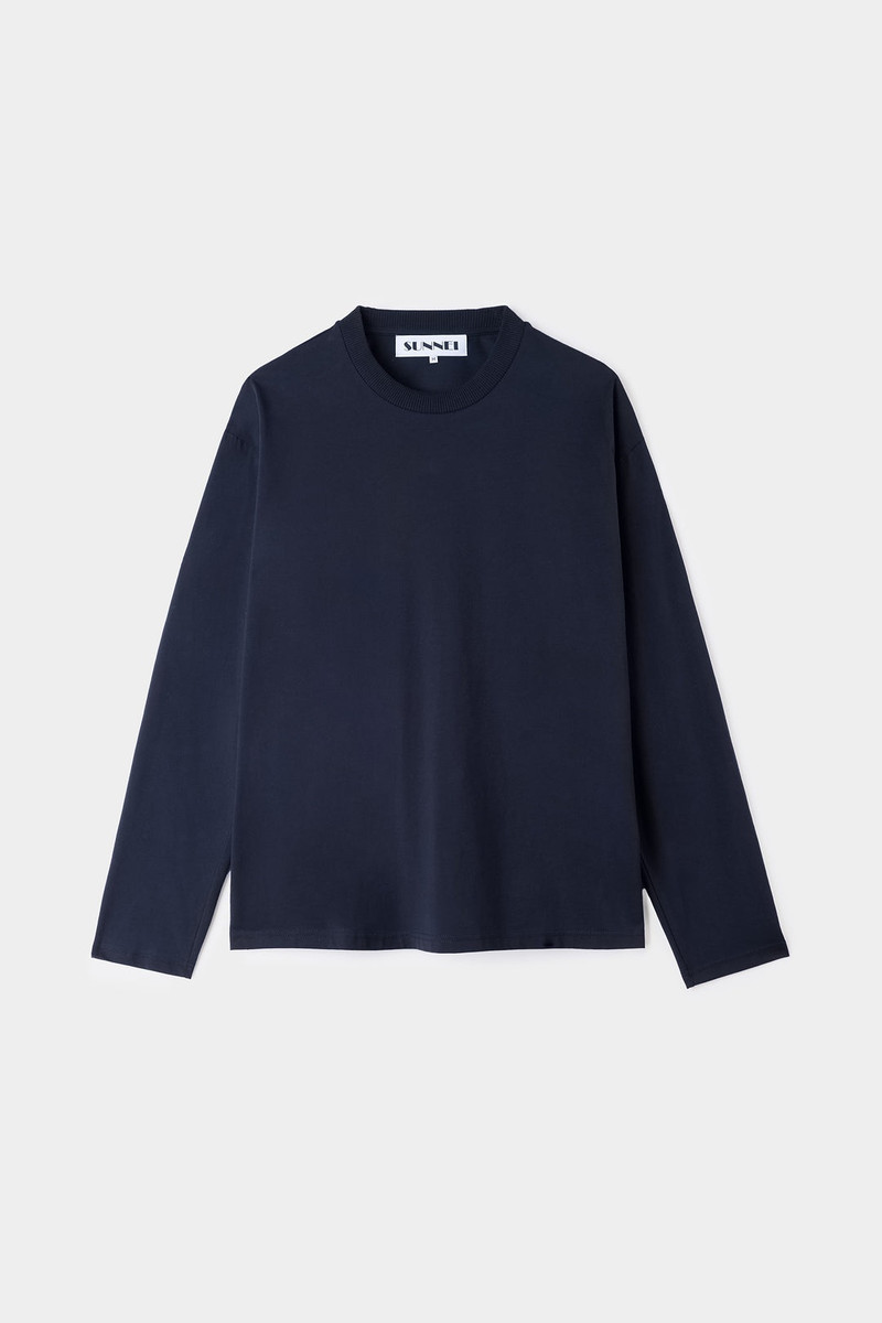 SUNNEI EIWS LONGSLEEVE T-SHIRT / blue SUNNEI outlook