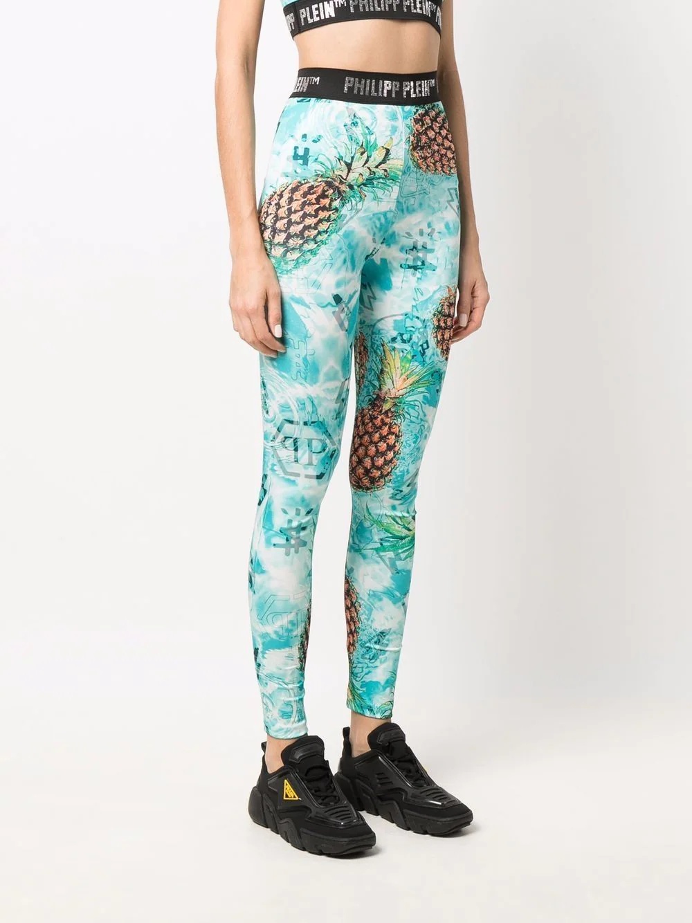 pineapple skied leggings - 3