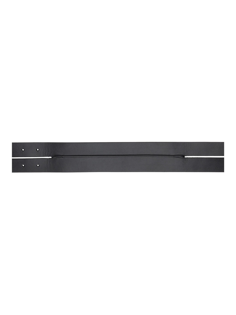 Ann Demeulemeester Black Mack Double Belt outlook
