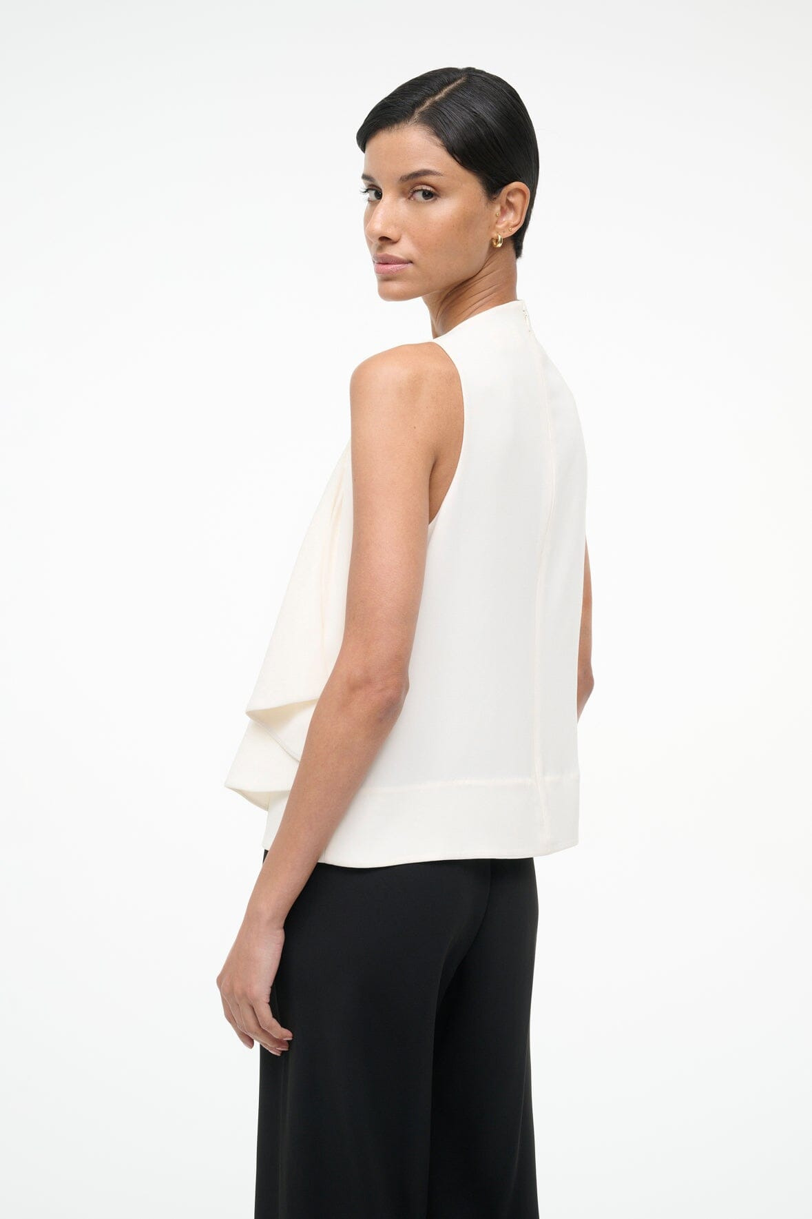 STAUD SIERRA TOP IVORY - 4