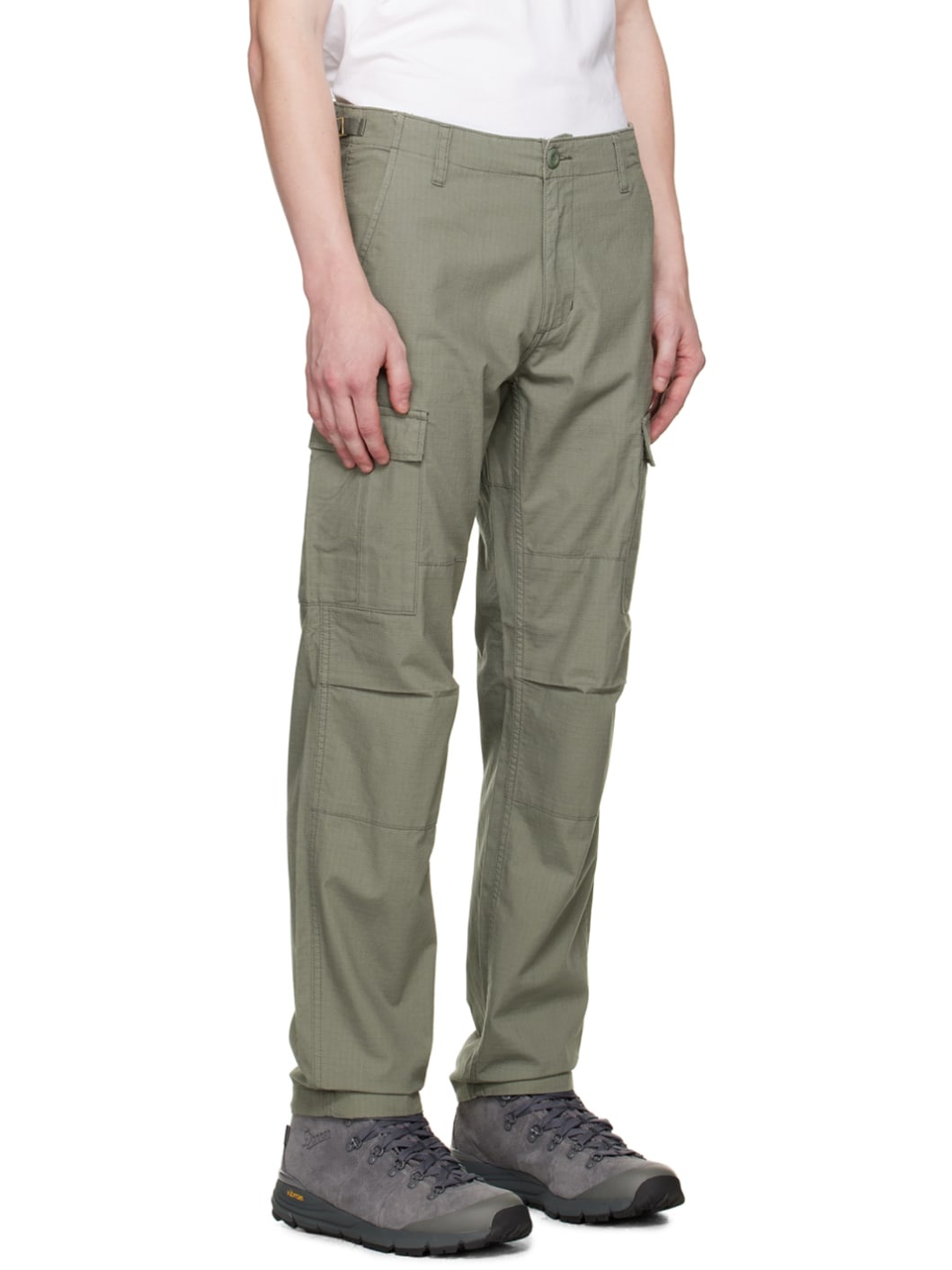 Khaki Aviation Cargo Pants - 2