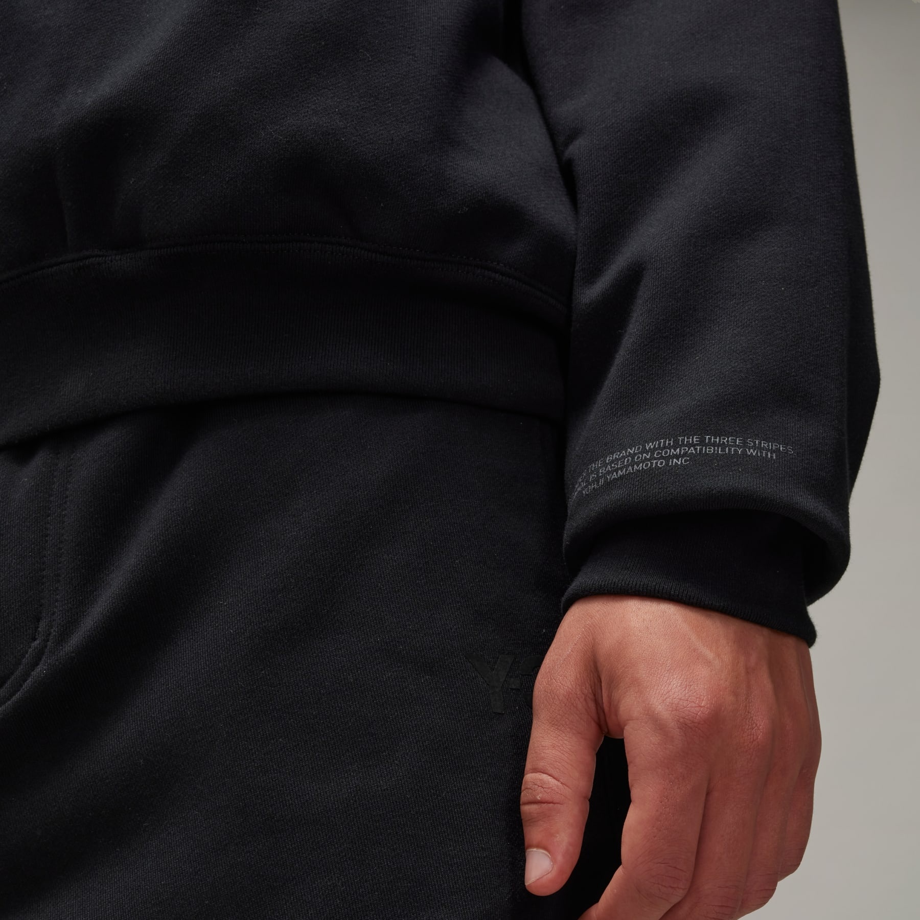 Y-3 Logo Zip Hoodie - 8