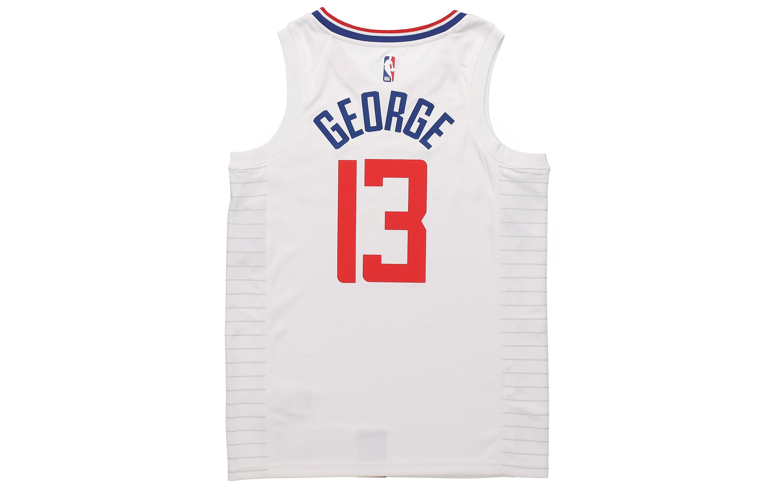 Nike NBA limited SW Fan Edition Los Angeles Clippers George No. 13 Basketball Jersey/Vest White 8651 - 2