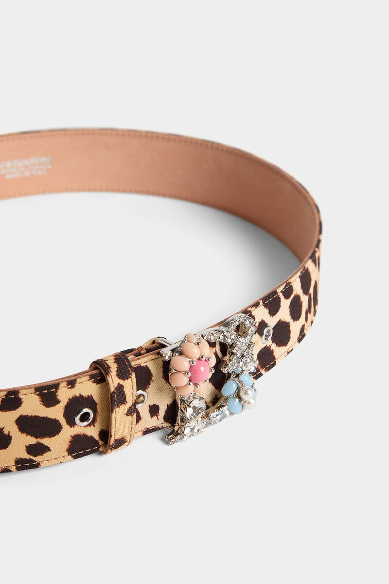 D2 CRYSTAL BUCKLE BELT 3