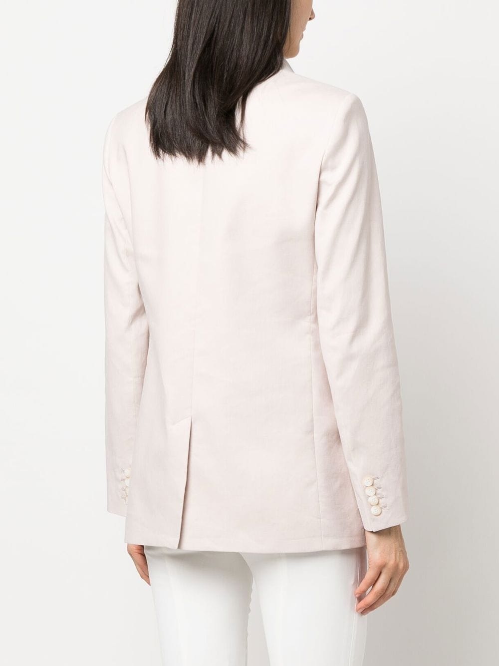 single-breasted button blazer - 4